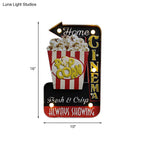 Wall Lamp Battery Powered Flush Mount Warm LED