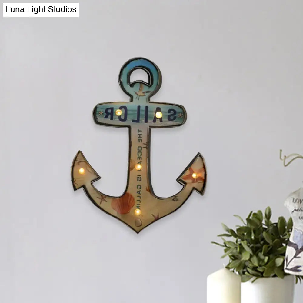Wall Lamp Battery Powered Flush Mount Warm LED
