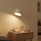 Wall Lamp Circular LED Wood Accent