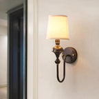 Wall Lamp Copper Finish Single Or Double Head