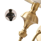 Wall Lamp Copper Finish Single Or Double Head