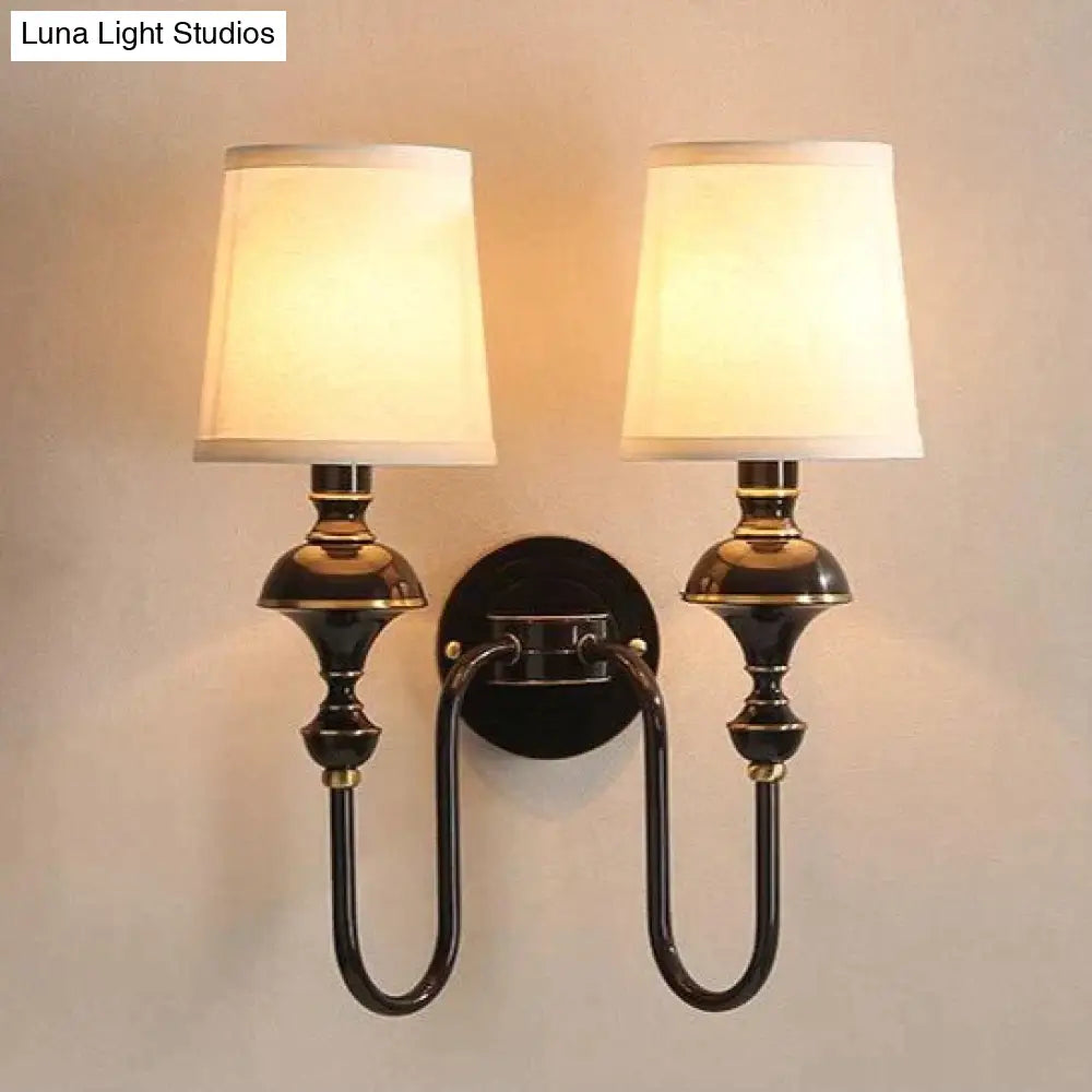 Wall Lamp Copper Finish Single Or Double Head