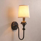 Wall Lamp Copper Finish Single Or Double Head