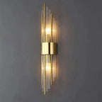 Wall Lamp Crystal LED Gold Finish 35 cm