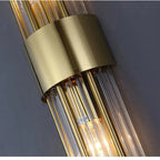 Wall Lamp Crystal LED Gold Finish 35 cm