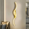 Wall Lamp Curved LED Dimmable Remote Control