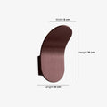 Wall Lamp Curved Metal Integrated LED