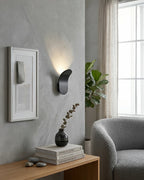 Wall Lamp Curved Metal Integrated LED
