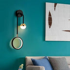 Wall Lamp Dimmable LED Black Aluminum