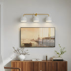 Wall Lamp Dome Shade Scandinavian Metal 2-3 Lights