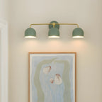 Wall Lamp Dome Shade Scandinavian Metal 2-3 Lights