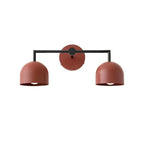 Wall Lamp Dome Shade Scandinavian Metal 2-3 Lights