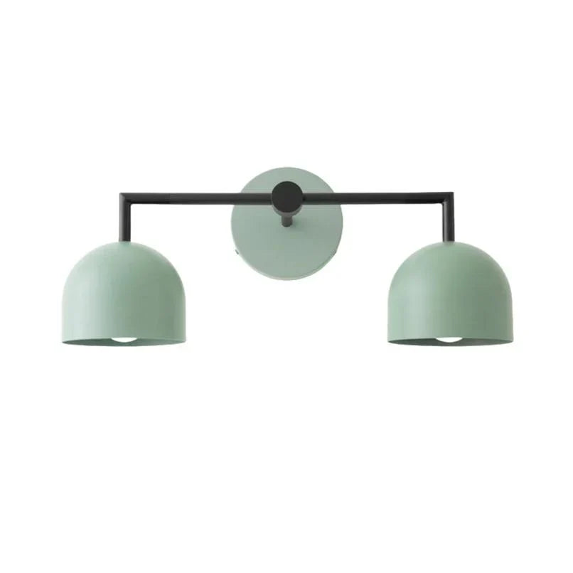 Wall Lamp Dome Shade Scandinavian Metal 2-3 Lights