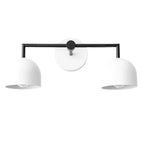 Wall Lamp Dome Shade Scandinavian Metal 2-3 Lights
