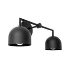 Wall Lamp Dome Shade Scandinavian Metal 2-3 Lights