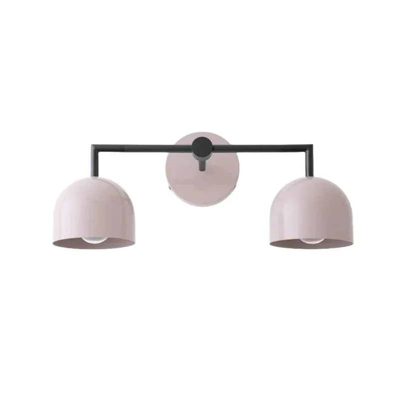 Wall Lamp Dome Shade Scandinavian Metal 2-3 Lights