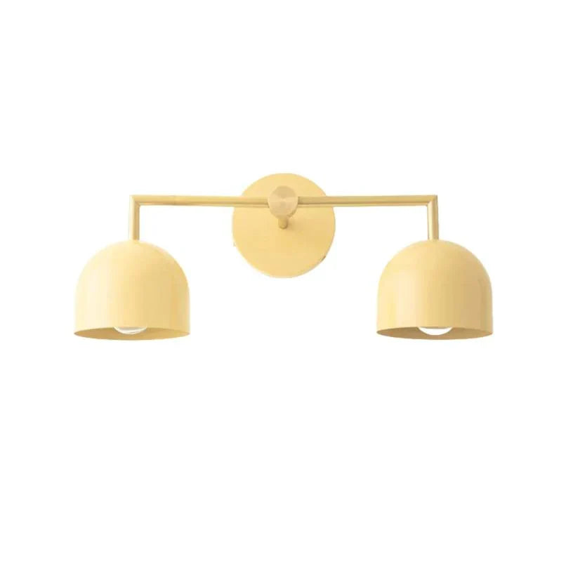 Wall Lamp Dome Shade Scandinavian Metal 2-3 Lights