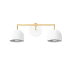 Wall Lamp Dome Shade Scandinavian Metal 2-3 Lights