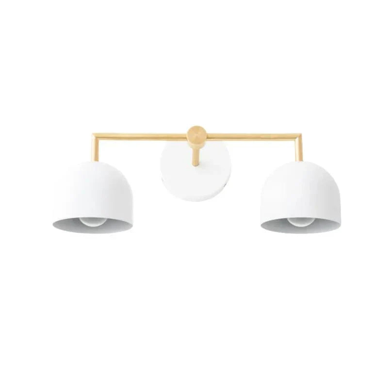 Wall Lamp Dome Shade Scandinavian Metal 2-3 Lights