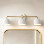 Wall Lamp Dome Shade Scandinavian Metal 2-3 Lights
