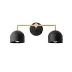 Wall Lamp Dome Shade Scandinavian Metal 2-3 Lights