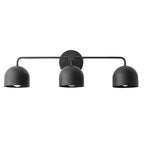 Wall Lamp Dome Shade Scandinavian Metal 2-3 Lights