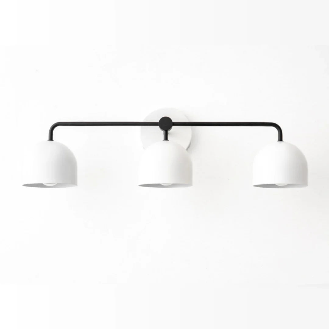 Wall Lamp Dome Shade Scandinavian Metal 2-3 Lights