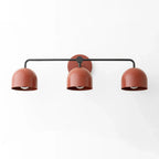 Wall Lamp Dome Shade Scandinavian Metal 2-3 Lights