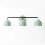 Wall Lamp Dome Shade Scandinavian Metal 2-3 Lights