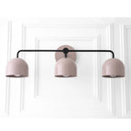 Wall Lamp Dome Shade Scandinavian Metal 2-3 Lights