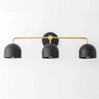 Wall Lamp Dome Shade Scandinavian Metal 2-3 Lights