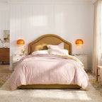Wall Lamp Double Mushroom Glass Shade