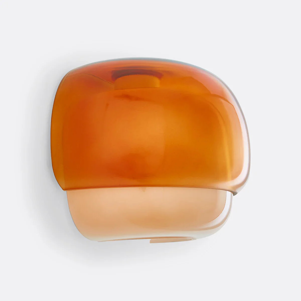 Wall Lamp Double Mushroom Glass Shade