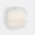 Wall Lamp Double Mushroom Glass Shade