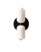 Wall Lamp Double Round Shades Soft Diffused Warm Light