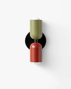 Wall Lamp Double Round Shades Soft Diffused Warm Light