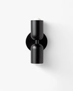Wall Lamp Double Round Shades Soft Diffused Warm Light
