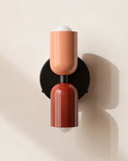 Wall Lamp Double Round Shades Soft Diffused Warm Light