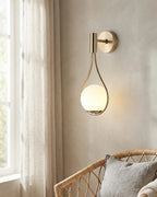 Wall Lamp Glass Globe Warm Ambient Lighting