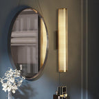 Wall Lamp Gold Finish Hardwired & Bathroom-Safe