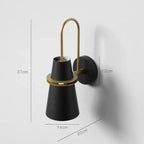 Wall Lamp Hardwired Metal Minimalist