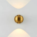 Wall Lamp Integrated LED & Directional Shade Copper Finish
