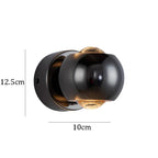 Wall Lamp Integrated LED & Directional Shade Copper Finish