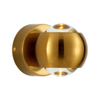 Wall Lamp Integrated LED & Directional Shade Copper Finish