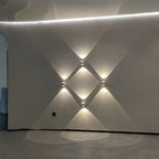Wall Lamp Integrated LED & Directional Shade Copper Finish