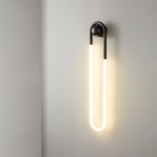 Wall Lamp LED Minimalist Loop Brass & Acrylic