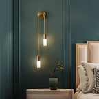 Wall Lamp Linear 2-Light Gold & Acrylic 3000K