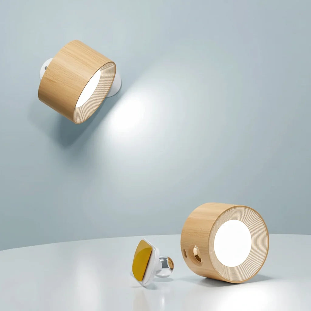 Wall Lamp Magnetic 360° Rotating Rechargeable