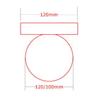 Wall Lamp Minimalist Glass Shade Warm Diffused Light