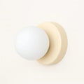 Wall Lamp Minimalist Glass Shade Warm Diffused Light